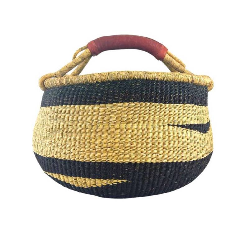 Einkaufskorb Bolga Korb - Ho - Rund, Kunstvoll geflochtene Bolga Körbe – Charakterstücke voller Tradition von OTTO