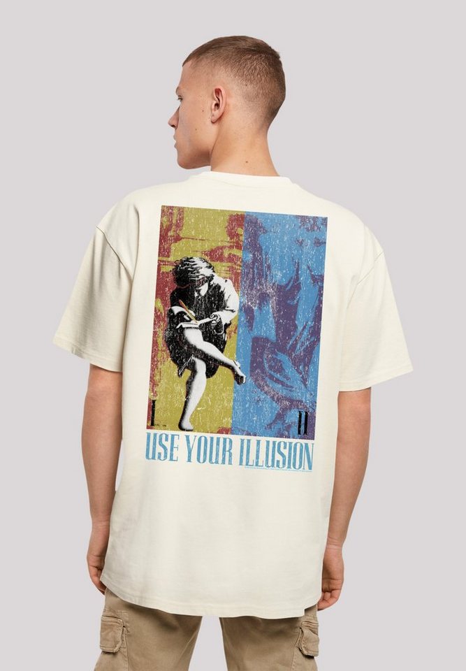F4NT4STIC T-Shirt Guns 'n' Roses Music Double Illusion Musik, Band, Logo F4NT4STIC T-Shirt Guns 'n' Roses Music Double Illusion Musik, Band, Logo von OTTO