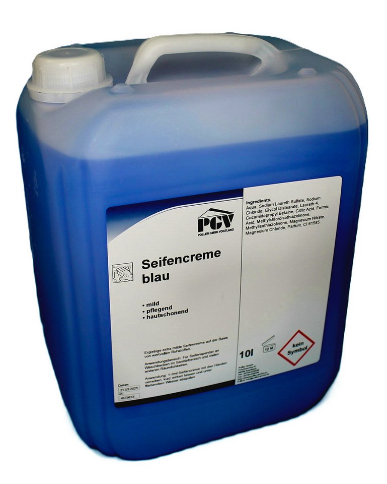 Flüssigseife Seifencreme BLAU, 10 Liter, 1-tlg. von OTTO