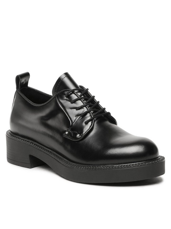GINO ROSSI Halbschuhe 23SS9060 Black Schnürschuh von GINO ROSSI