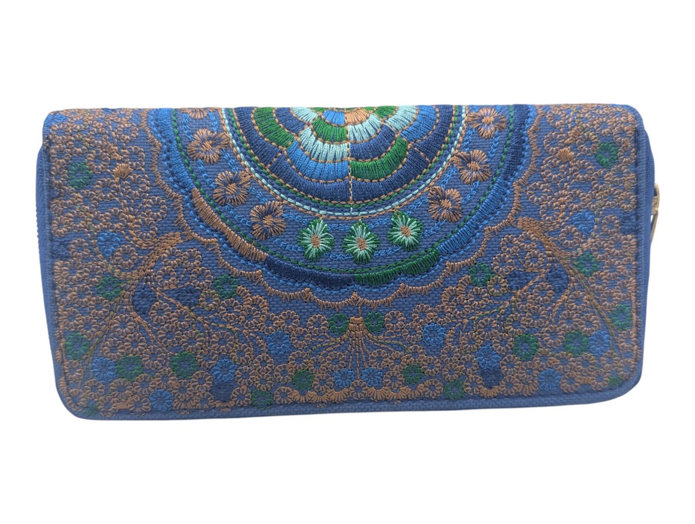 Geldbörse Blumen Mandala aufwendig Bestickter Geldbeutel Eleganz in drei Farben von OTTO