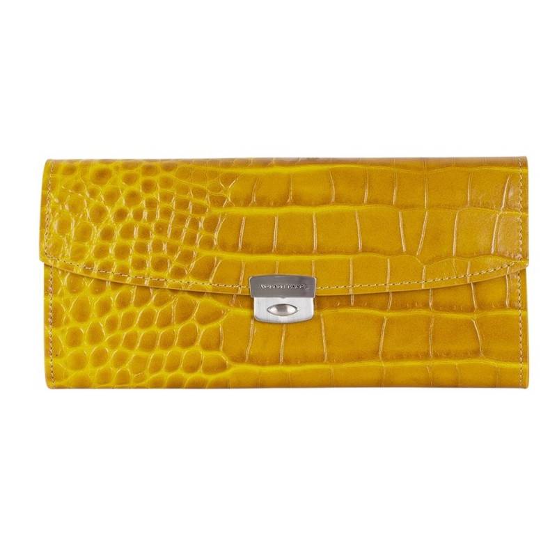 VOLKER LANG Kellnerbörse LIRA - Luxuriöses und geräumiges Damen Portemonnaie mit Schloss aus von VOLKER LANG