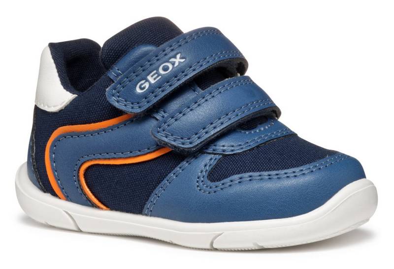 Geox B ZAPITO BOY Lauflernschuh, Freizeitschuh, Babyschuh, Klettschuh mit modischem Farbeinsatz von Geox
