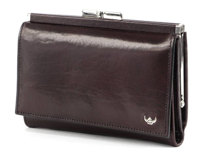 Golden Head Geldbörse French Coin Purse Wallet, aus echtem Rindsleder von Golden Head