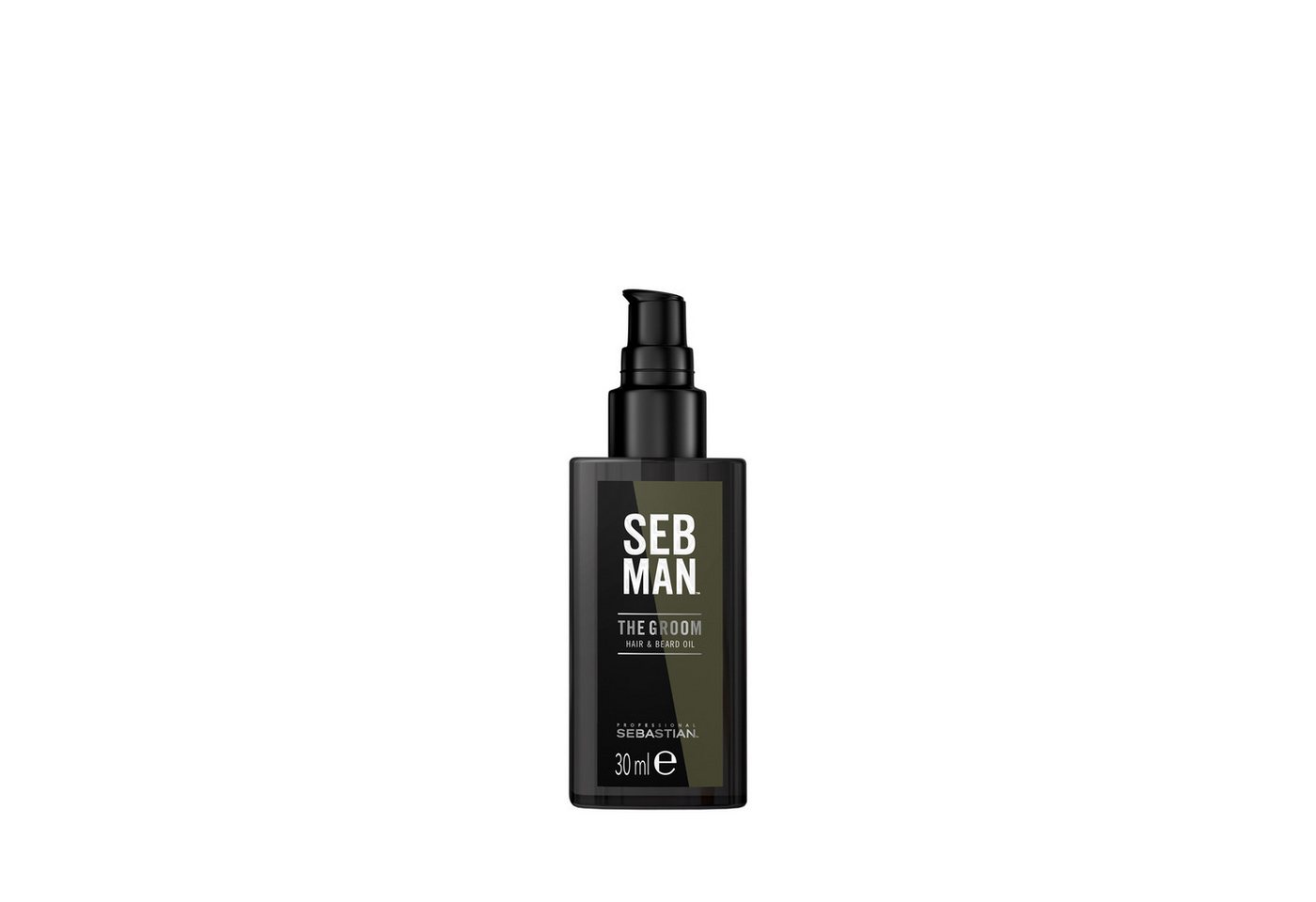 Seb Man Haaröl The Groom Oil, für Haar und Bart, Frizz-Kontrolle, glänzendes Finish von Seb Man