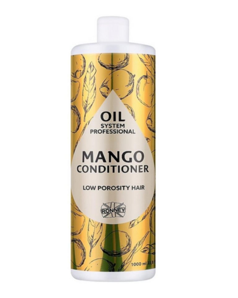 Haarspülung Ronney Professional Oil System Mango Conditioner mit Mangobutter (1000, Packung, Pflegt intensiv, spendet Feuchtigkeit und verleiht Glanz von OTTO