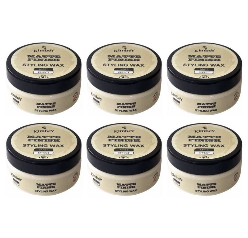 Haarwachs 6 x Kimbey Styling Wax Matte Finish150 ml von OTTO