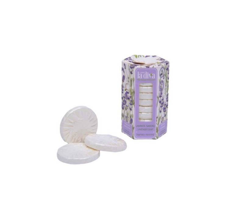 Handseife Hotelseife rund 10x15 g einzeln verpackt kleine Seife Lavendel, 10-tlg., handlich & duftend, einzeln verpackt von OTTO