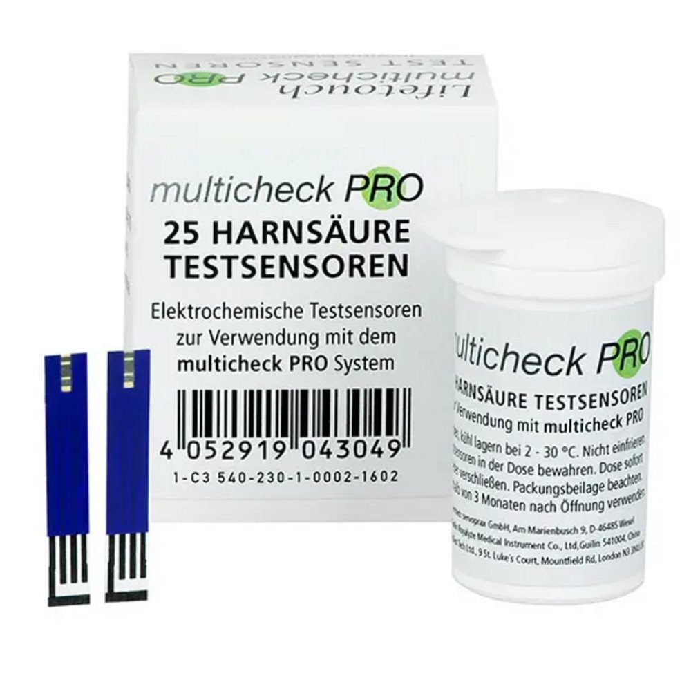 Lifetouch Harnsäure-Teststreifen Lifetouch Multicheck PRO Sensoren, Spartest 25-St., Hohe Genauigkeit, Multifunktionalität Lifetouch Harnsäure-Teststreifen Lifetouch Multicheck PRO Sensoren, Spartest 25-St., Hohe Genauigkeit, Multifunktionalität von Lifetouch