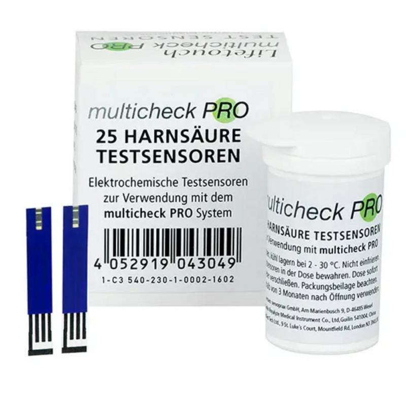 Lifetouch Harnsäure-Teststreifen Lifetouch Multicheck PRO Sensoren, Spartest 25-St., Hohe Genauigkeit, Multifunktionalität Lifetouch Harnsäure-Teststreifen Lifetouch Multicheck PRO Sensoren, Spartest 25-St., Hohe Genauigkeit, Multifunktionalität von Lifetouch