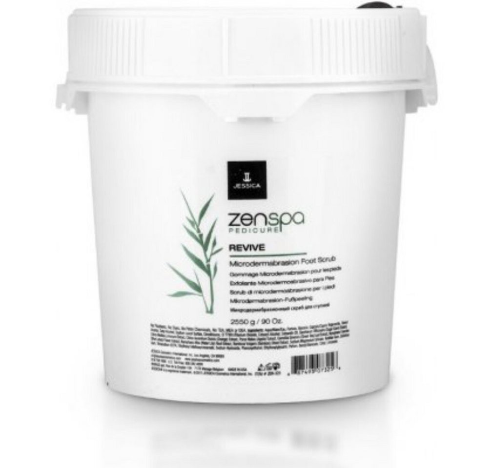 JESSICA Salzpeeling ZenSpa Revive Cleanse and Scrub Fußpeeling 2550 g von JESSICA