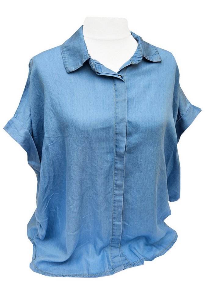 Jeansbluse SAISON leichte Jeansbluse Tunika Jeans von OTTO