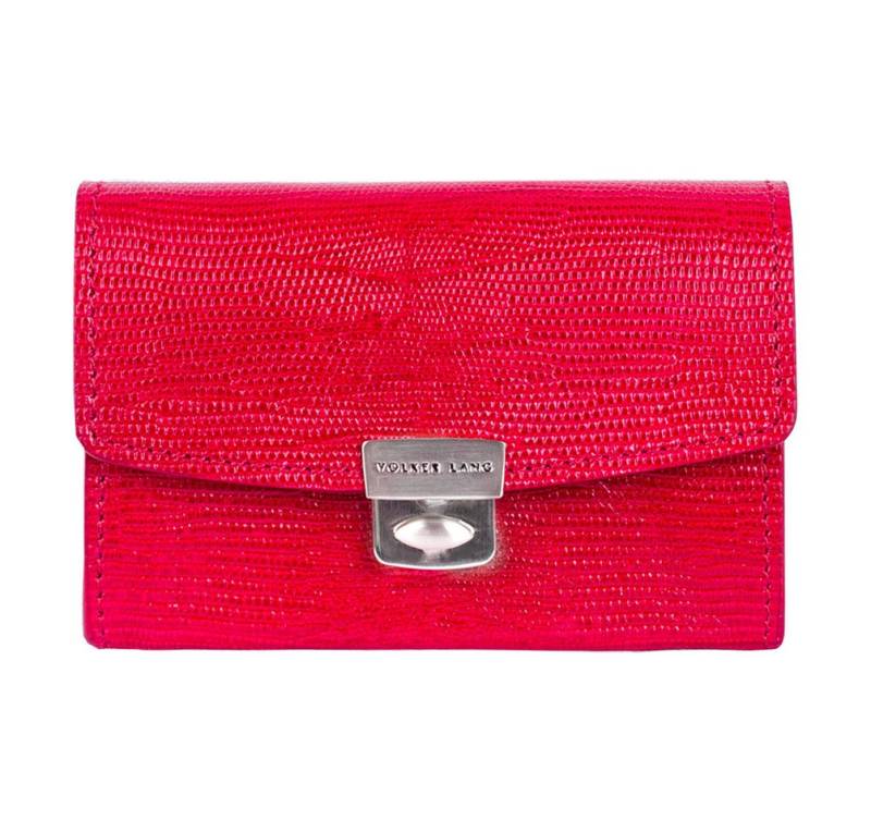 VOLKER LANG Mini Geldbörse CENTIME - Mini Portemonnaie für Damen aus Leder, zierlich und von VOLKER LANG