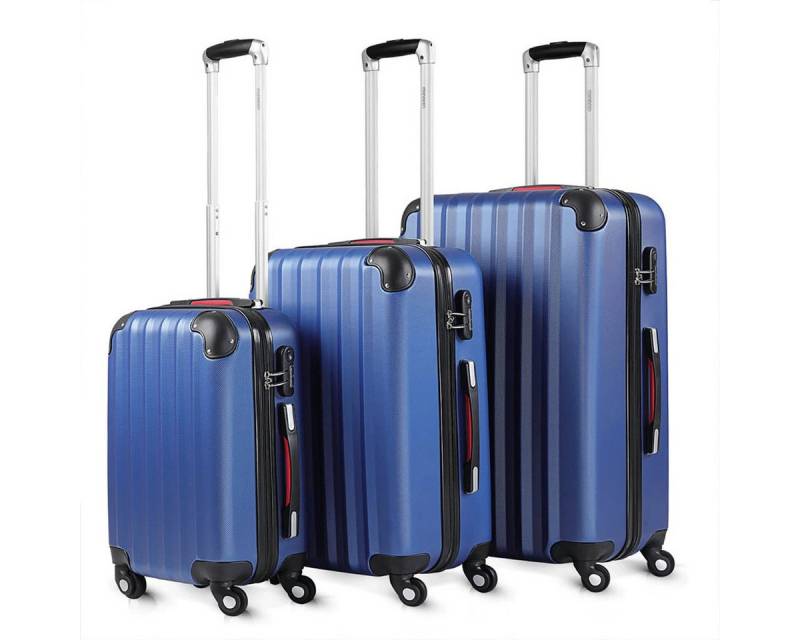 Koffer Monzana® Kofferset Baseline 3er Hartschalen-Koffer Trolley Reisekof von OTTO
