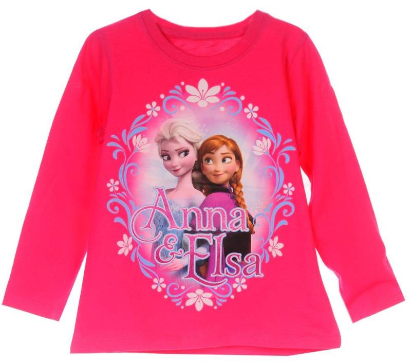 Langarmshirt Kinder Shirt Langarmshirt in Pink 86 92 98 104 von OTTO