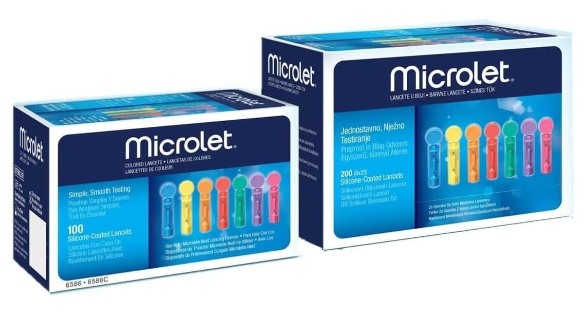 Ascensia Diabetes Care Lanzetten Microlet Lanzetten bunt, Spar-Set, farbige und sterile Lanzetten, 200 tlg., schmerzarme Blutgewinnung Ascensia Diabetes Care Lanzetten Microlet Lanzetten bunt, Spar-Set, farbige und sterile Lanzetten, 200 tlg., schmerzarme Blutgewinnung von Ascensia Diabetes Care