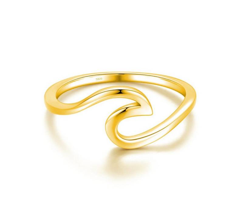 Lisandra Scott Fingerring WAVE Ring aus 925 Sterling Silber Welle Minimalistisch Wellenring, Zeitlos & filigran – Inspiriert von der Natur von Lisandra Scott