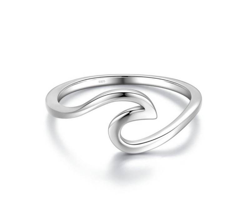 Lisandra Scott Fingerring WAVE Ring aus 925 Sterling Silber Welle Minimalistisch Wellenring, Zeitlos & filigran – Inspiriert von der Natur von Lisandra Scott
