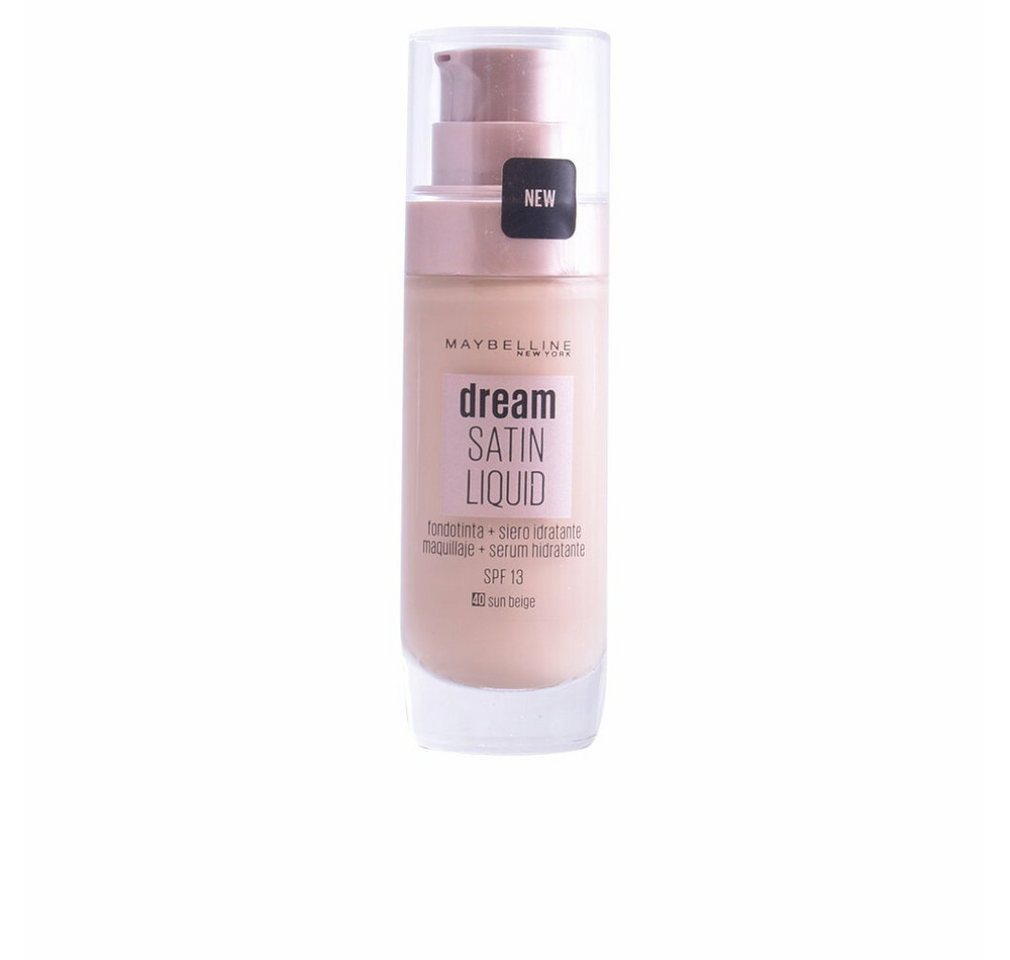 MAYBELLINE NEW YORK Foundation Dream Satin Liquid Foundation & Serum 40 Fawn 30ml MAYBELLINE NEW YORK Foundation Dream Satin Liquid Foundation & Serum 40 Fawn 30ml von MAYBELLINE NEW YORK