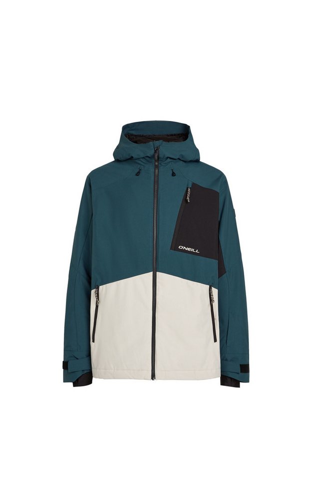 O'Neill Anorak HAMMER BLOCK SNOW JACKET ALMA STEEL COLOUR BLOCK von O'Neill