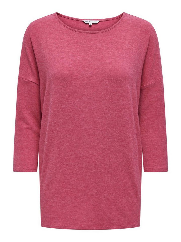ONLY 3/4-Arm-Shirt ONLGLAMOUR 3/4 TOP JRS NOOS in lässiger Oversize-Form von ONLY