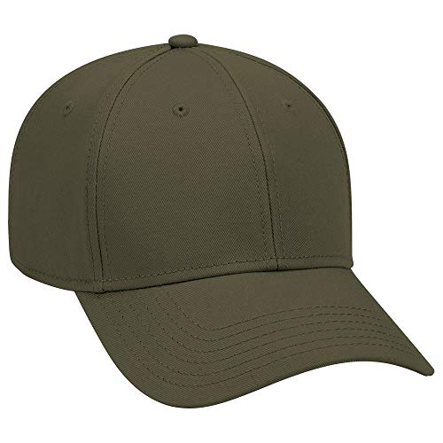 OTTO 6 Panel Low Profile Superior Cotton Twill Cap, dk Ol. Grün., Einheitsgröße von OTTO