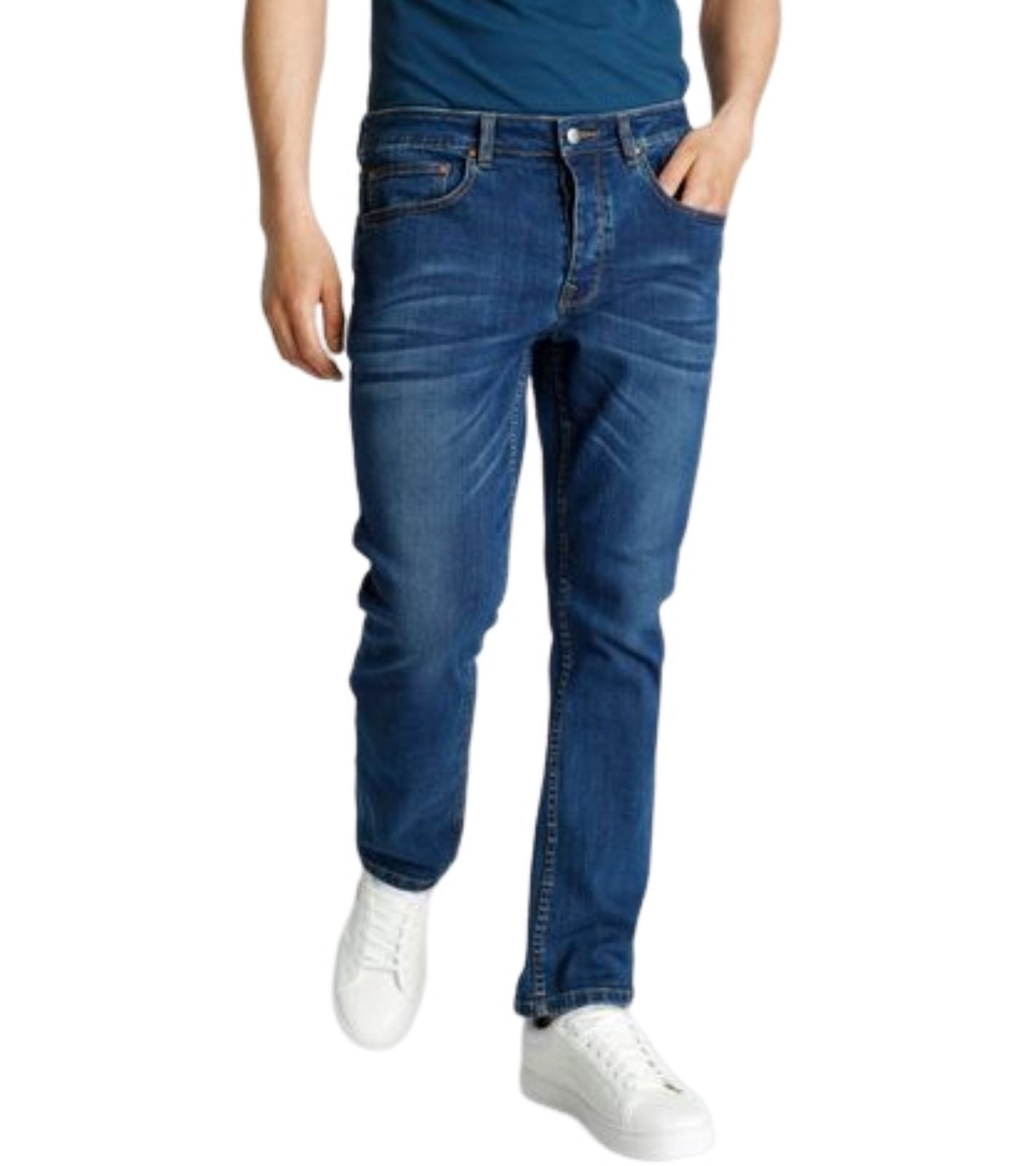 OTTO products Herren nachhaltige Denim-Jeans im 5-Pocket-Style Baumwoll-Hose 46788735 Blau von OTTO