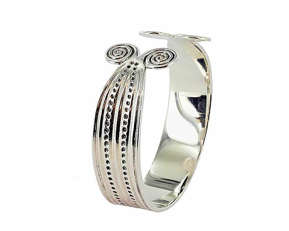 Ohrring und Ketten Set Silberner Rongères-Armreif. von OTTO