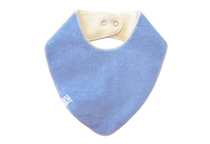 Popolini Halstuch Bandana Sabberlatz wasserabweisend, Frottee Soft, (1-St), Verstellbare Druckknöpfe, Für Zahnenden Babys von Popolini