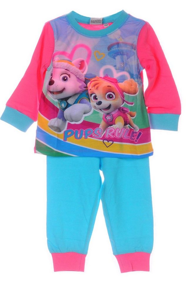 Pyjama Pyjama Kinder Schlafanzug Hose Langarmshirt 86 92 98 104 110 von OTTO