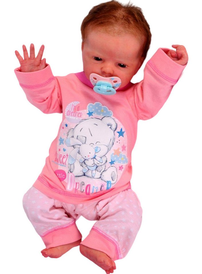 Pyjama Baby Schlafazug für Babys und Kleinkinder aus reiner Baumwolle, 62 68 74 80 86 92 98 104 von OTTO