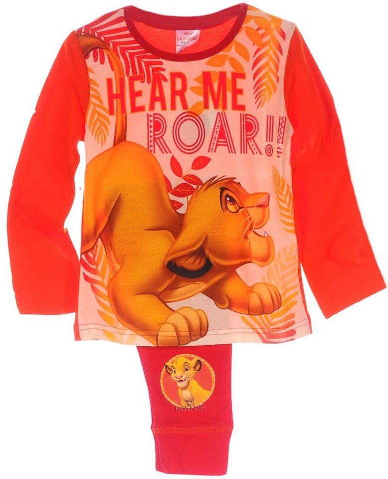 Pyjama Schlafanzug Kinder Hose Langarmsihrt 98 104 110 116 122 128 134 140 von OTTO