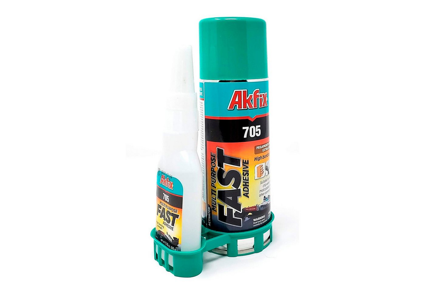 Quarzuhr Akfix 705 12x 400ml starker Alleskleber 125g Sekundenkleber, Klebereindringen von OTTO