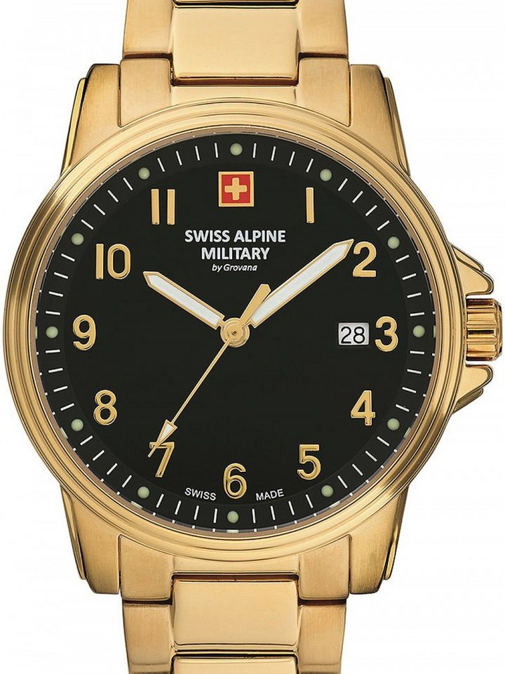 Quarzuhr Swiss Alpine Military 7011.1117 Herren 40mm 10ATM von OTTO