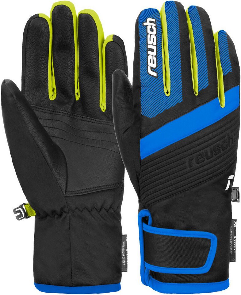 Reusch Skihandschuhe Reusch Duke R-TEX? XT Junior BLACK / BRILLIANT BLUE / SAFETY YEL von Reusch