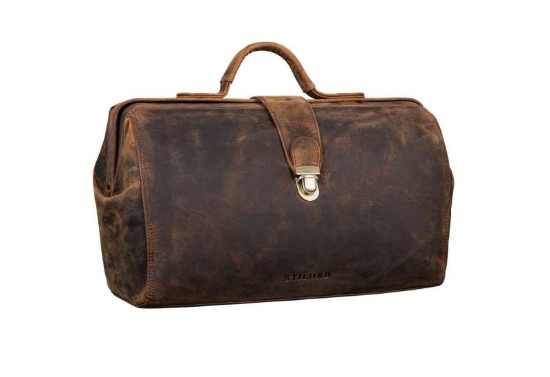 STILORD Aktentasche STILORD "Percy" Arzttasche Leder Vintage von STILORD