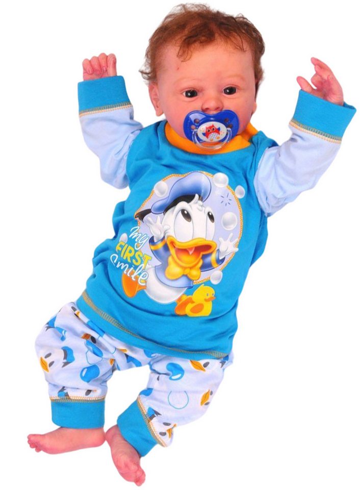 Schlafanzug Pyjama für Babys und Kinder 62 68 74 80 86 92 von OTTO