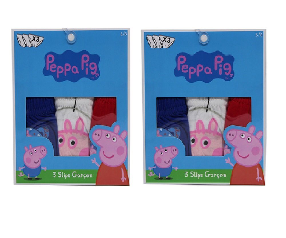 Schlüpfer Peppa Wutz Slips Charakter Georg 6er Pack Größe 12 (6er Pack Größe 122 für 6/8 Jahre) von OTTO