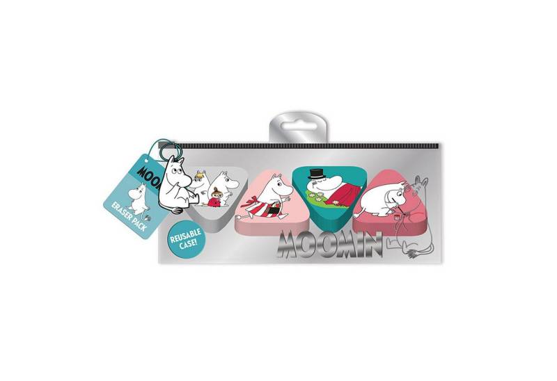 Schlüsselanhänger Moomin - Künstlerbedarf - Radiergummi Set von OTTO
