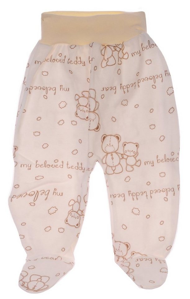 Schlupfhose Baby Hose mit Füßchen 50 56 62 68 Erstlingshose aus reiner Baumwolle von OTTO