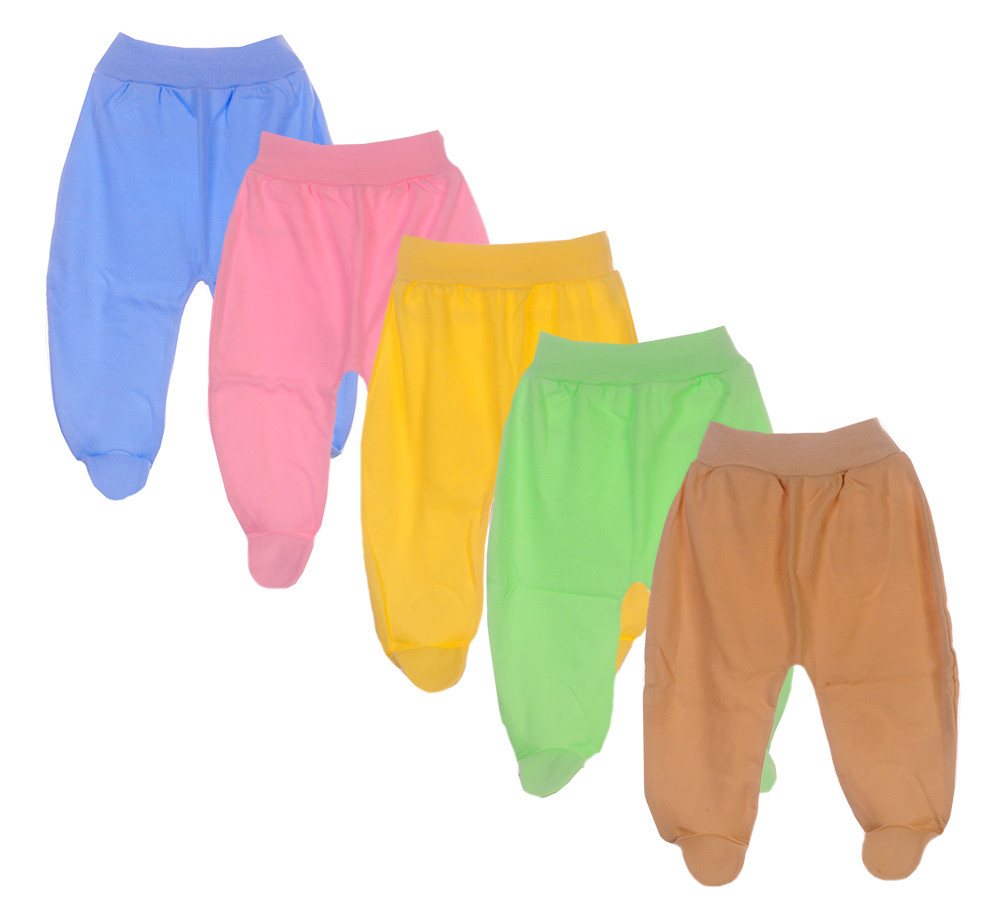 Schlupfhose Babyhose Baby Hosen mit Fuß 50 56 62 68 74 80 86 aus reiner Baumwolle von OTTO