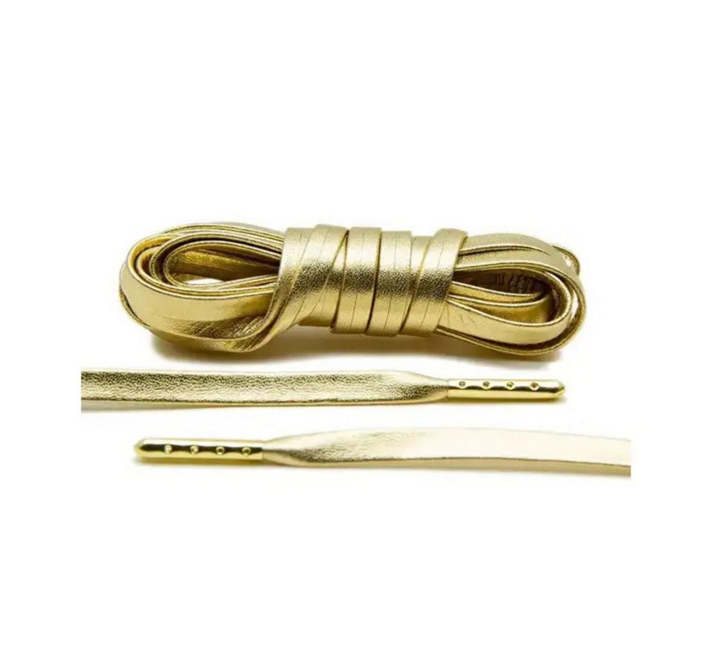 Schnürsenkel Flache Lederschnürsenkel mit Metallspitzen von OTTO