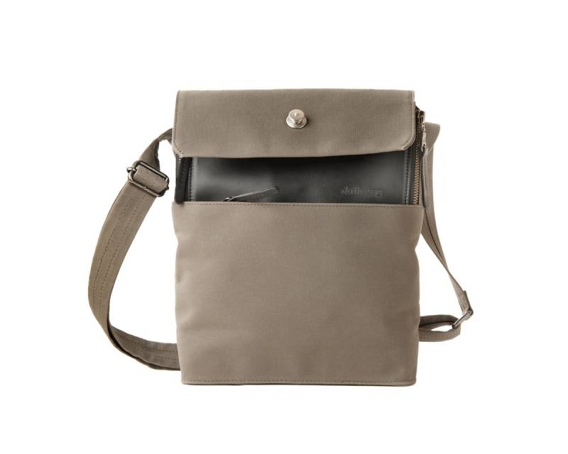 Schultertasche Vergrößerbare Schultertasche, khaki/schwarz. von OTTO
