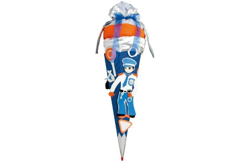 Schultüte Roth Schultüten-Bastelset mit Moosgummiteilen, Polizist - Bastelset von OTTO