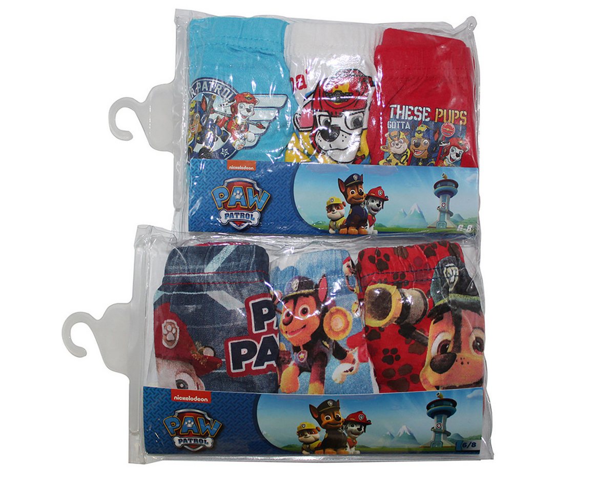 Slip Paw Patrol Jungen Slips Marshall 6er Pack für 6/8 Jahre (Gr.122) von OTTO