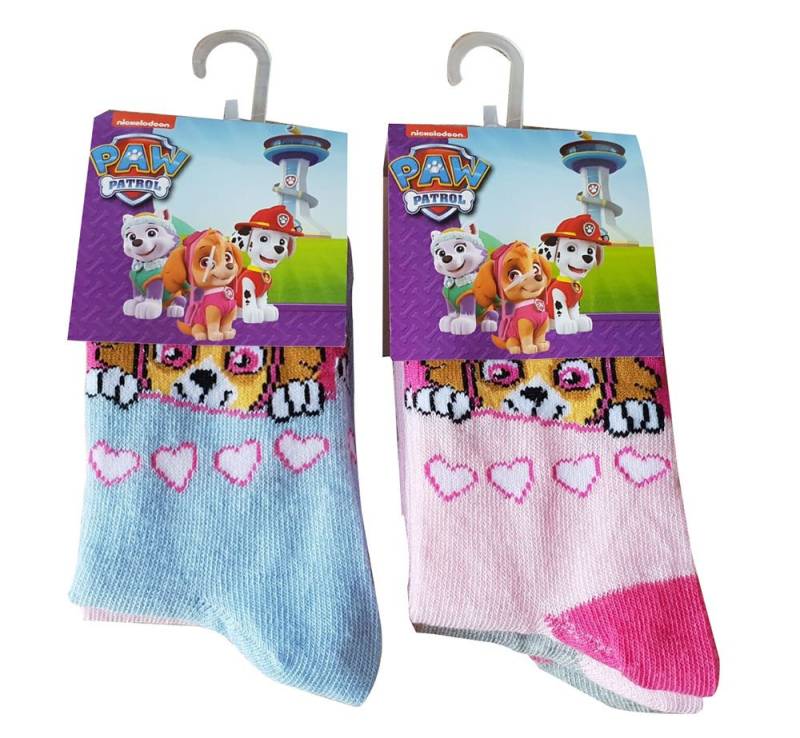 Socken Paw Patrol Mädchen Socken 6er Pack Skye & Everest 2019 (27/30) von OTTO
