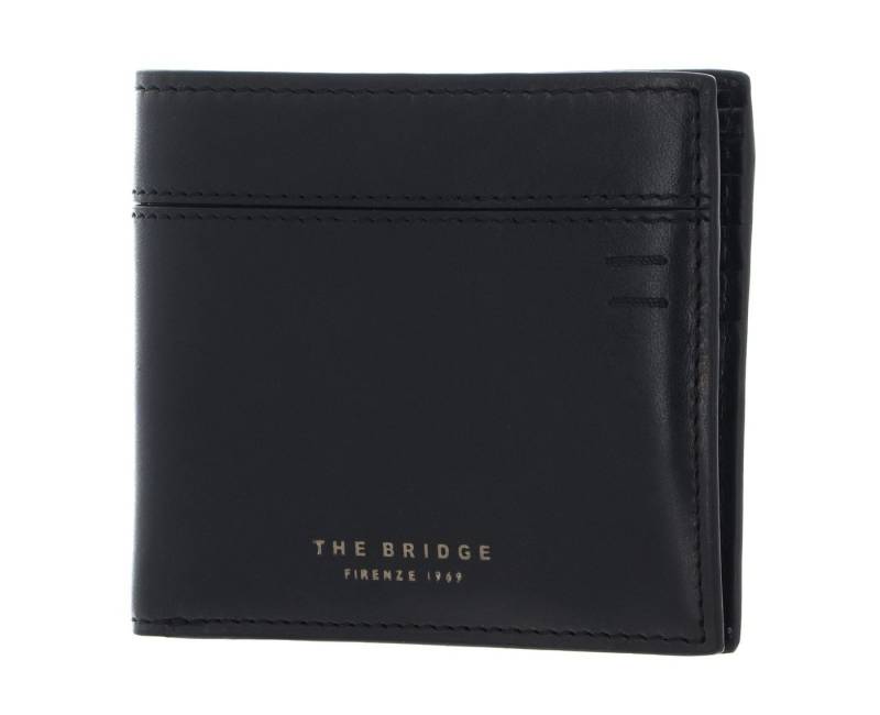 THE BRIDGE Kartenetui Card Case, aus echtem Rindsleder mit RFID-Blocker Schutz von THE BRIDGE