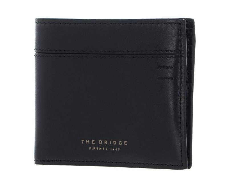 THE BRIDGE Kartenetui Man Card Case, aus echtem Rindsleder mit RFID-Blocker Schutz von THE BRIDGE