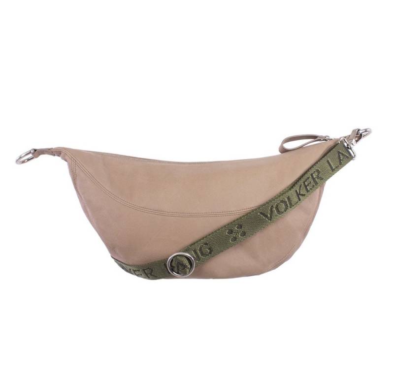 VOLKER LANG Umhängetasche LUNA, MB2 - Oberfläche: Velvet - Farbe: mud von Volker Lang