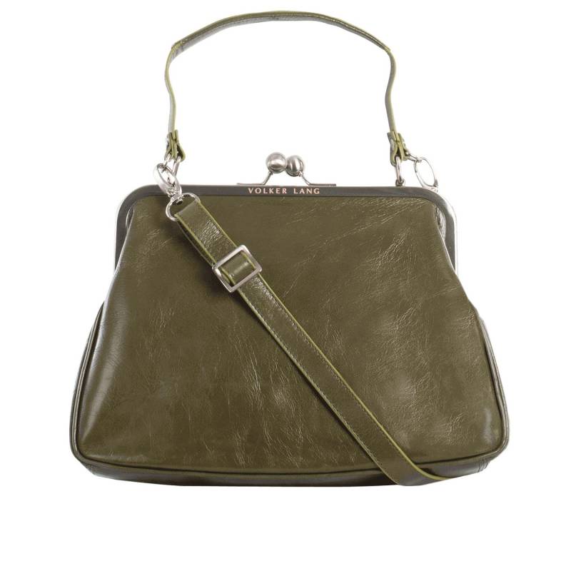 VOLKER LANG Handtasche ROMY, BT10 - Oberfläche: Vintage - Farbe: cactus von VOLKER LANG